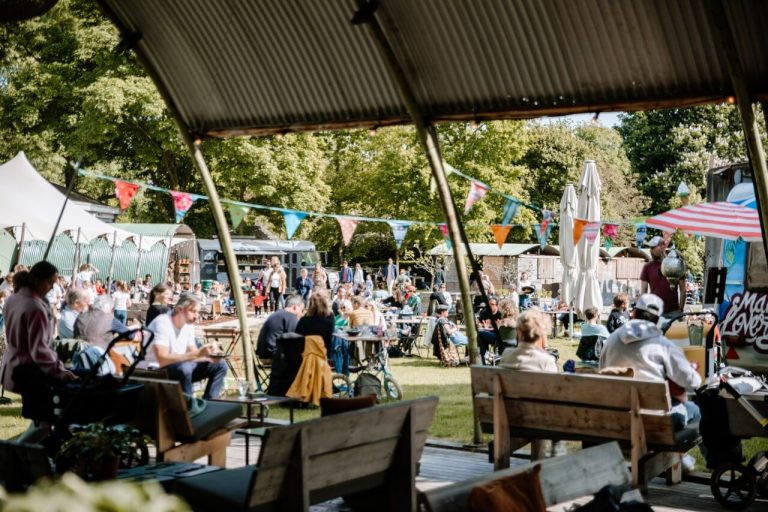 Terraseiland Fort aan de Klop festival