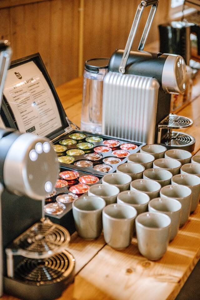 Zaal E koffie
