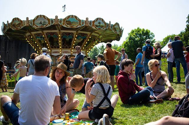 In het gras Kermis de Klop 2018