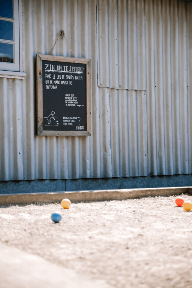 Jeu de boulesbaan