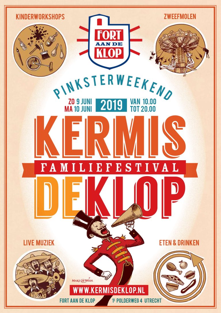 Poster Kermis de Klop 2019