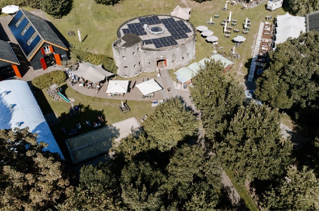 Dronefoto Terraseiland